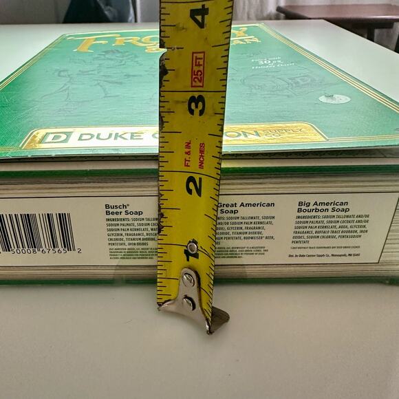 Duke Cannon New In Box Frothy The Beer Man Gift Set 3 Bars Beer Soaps Men's - Picture 8 of 8